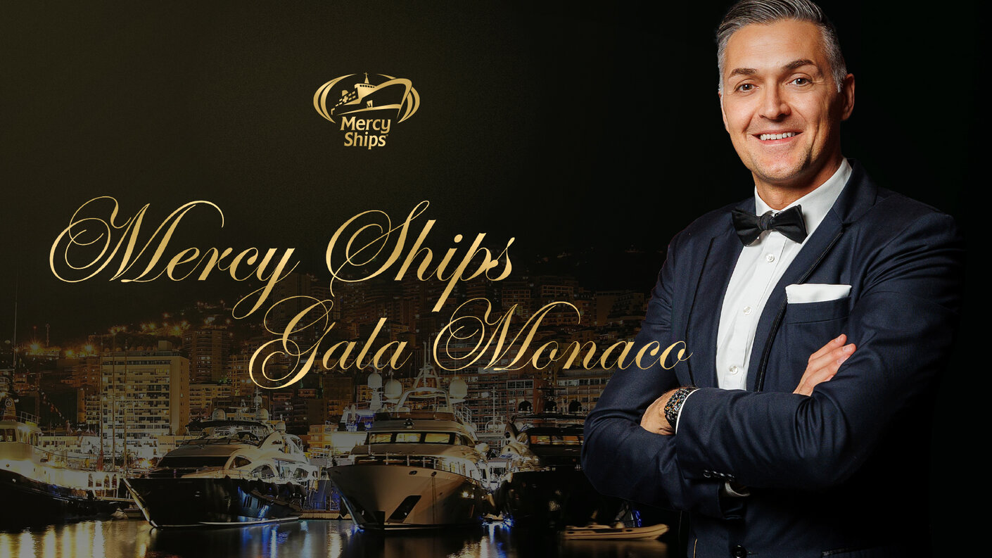 Presentazione della Mercy Ships Gala a Monte Carlo
