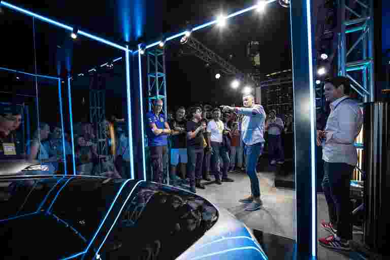 Mercedes EQ Nighs 2018: Présentation pour Daimler AG
