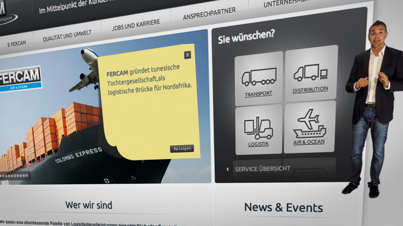 Qualcosa di diverso - "Presentazione di sito web"