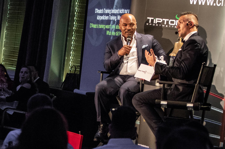 Mike Tyson Tour 2018: Moderation für Championtour.eu