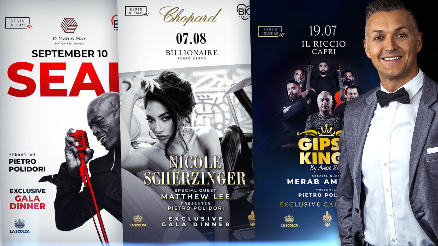 Inolvidables noches de verano: tres eventos de gala exclusivos