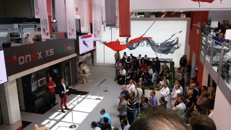 Drupa 2016: Moderation für Uteco